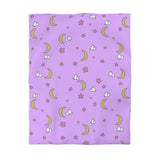 Bunny of the Moon Sailormoon Inspired Microfiber Duvet Cover